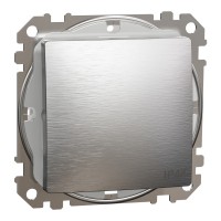 ⚡Переключатель с защитой IP44 матовый алюминий Sedna Design & Element (SDD270106)