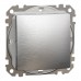 Переключатель с защитой IP44 матовый алюминий Sedna Design & Element (SDD270106)
