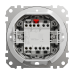 Переключатель с защитой IP44 береза Sedna Design & Element (SDD280106)