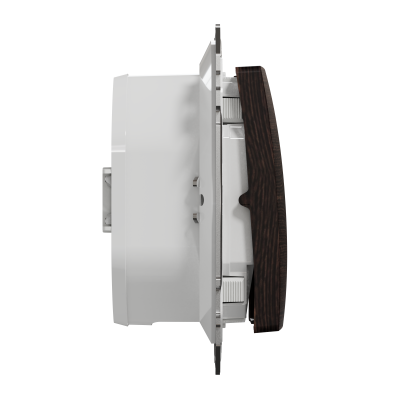 Перемикач з захистом IP44 венге Sedna Design & Element (SDD281106)