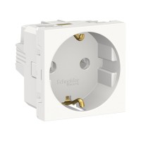⚡Розетка з з/к, зі шторками 16А гвинтовий зажим Unica New біла (NU303618) ⚡Розетка з з/к, зі шторками 16А гвинтовий зажим Unica New біла (NU303618)
