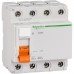 Диференційний вимикач навантаження (ПЗВ) Schneider ВД63 Домовий, 40A, 30мА, 4P (11463)