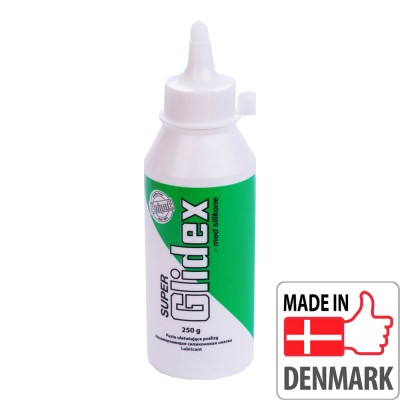 Смазочный состав для сборки канализации Unipak Super Glidex 250 г в бутылке