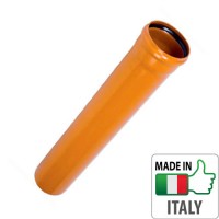 Труба монтажная PVC для наружной канализации Valrom SN2 ?160x3,2, L=2000мм, 71011