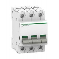 Выключатель-разъединитель Schneider Electric Acti 9 iSW, 100 А, 3 полюса, 415В пер.тока Выключатель-разъединитель Schneider Electric Acti 9 iSW, 100 А, 3 полюса, 415В пер.тока