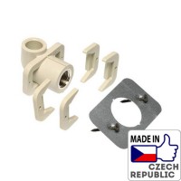 PP-R Настенный угольник для гипсокартона 1/2”x20мм, Wavin Ekoplastik, SNKS020SXX PP-R Настенный угольник для гипсокартона 1/2”x20мм, Wavin Ekoplastik, SNKS020SXX