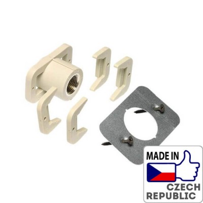 PP-R перехід для гіпсокартону 1/2”x20мм, Wavin Ekoplastik, SZS02020XX