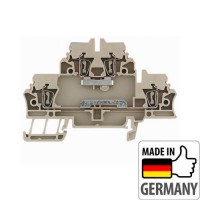 1689960000 Клемма двухуровневая ZDK 2.5N-DU, 2,5 мм.кв