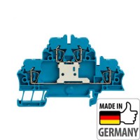 1745880000 Клема дворівнева ZDK 2.5V BL, 2,5 мм.кв 1745880000 Клема дворівнева ZDK 2.5V BL, 2,5 мм.кв