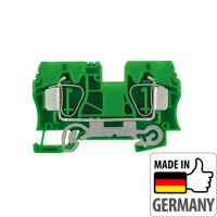 1746770000 Клема заземлення з пружинним з'єднанням Weidmuller ZPE 10, 10 мм.кв