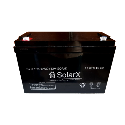 Гелевий акумулятор SolarX SXG 100-12 (12V 100Ah)