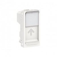 ⚡Центральна плата RJ45 Keystone/Systimax 1 модуль біла (NU946018) ⚡Центральна плата RJ45 Keystone/Systimax 1 модуль біла (NU946018)