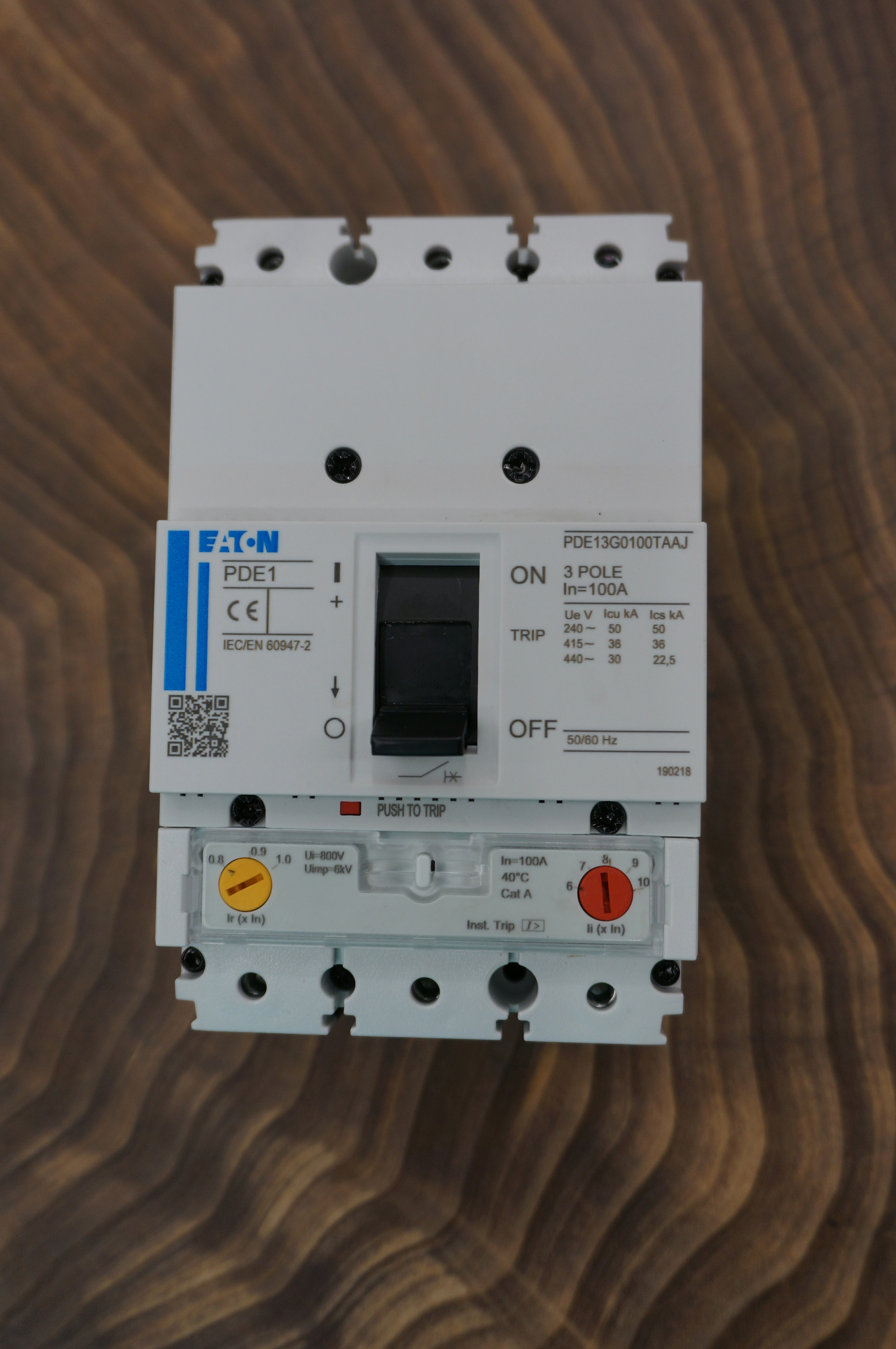 Автоматический выключатель Eaton PDE13G0080TAAJ 1ТР, 80А, 36кА