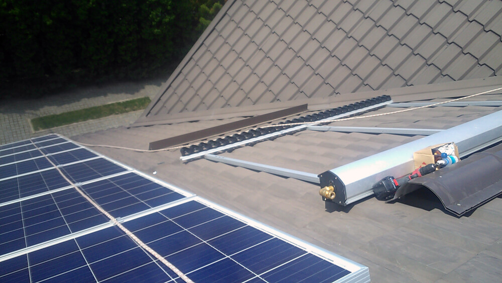 Процесс монтажа солнечных панелей С&T Solar